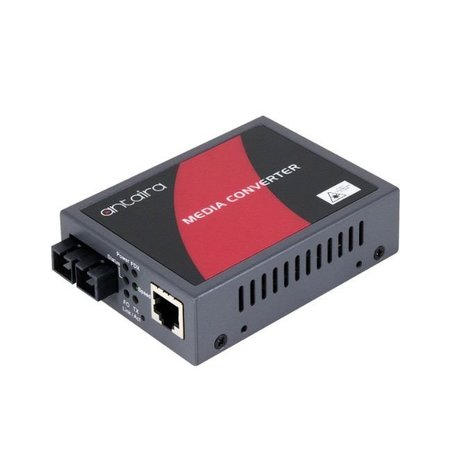 ANTAIRA 10/100TX To 10/100FX Single Fiber Media Converter; MM EMC-0201-SC-WB-M
